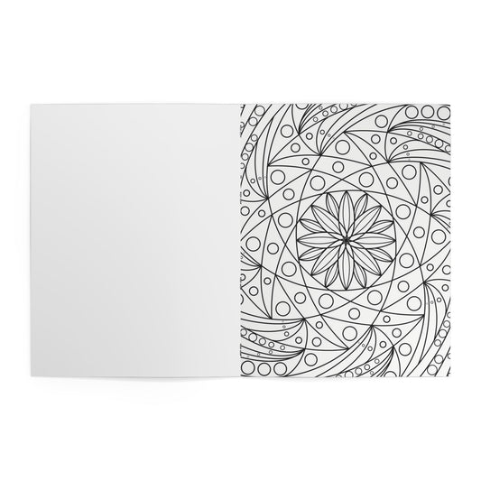 Chrometry (No. 3) — Adult coloring book with geometric floral-inspired patterns & shapes