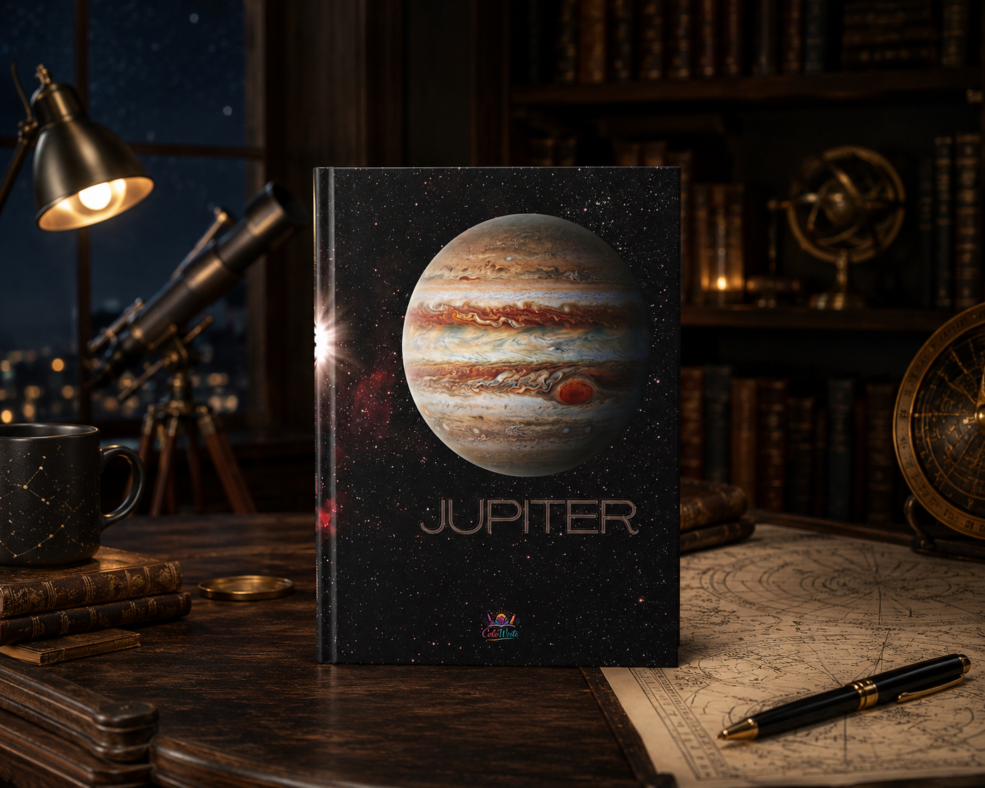 Jupiter — Hardcover Journal