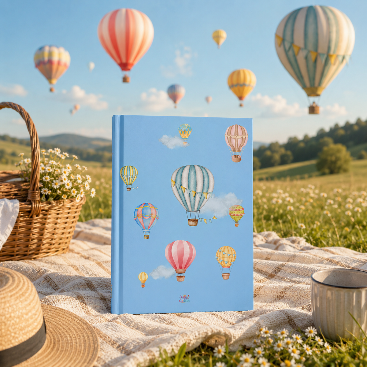 Up, Up — Hardcover Journal