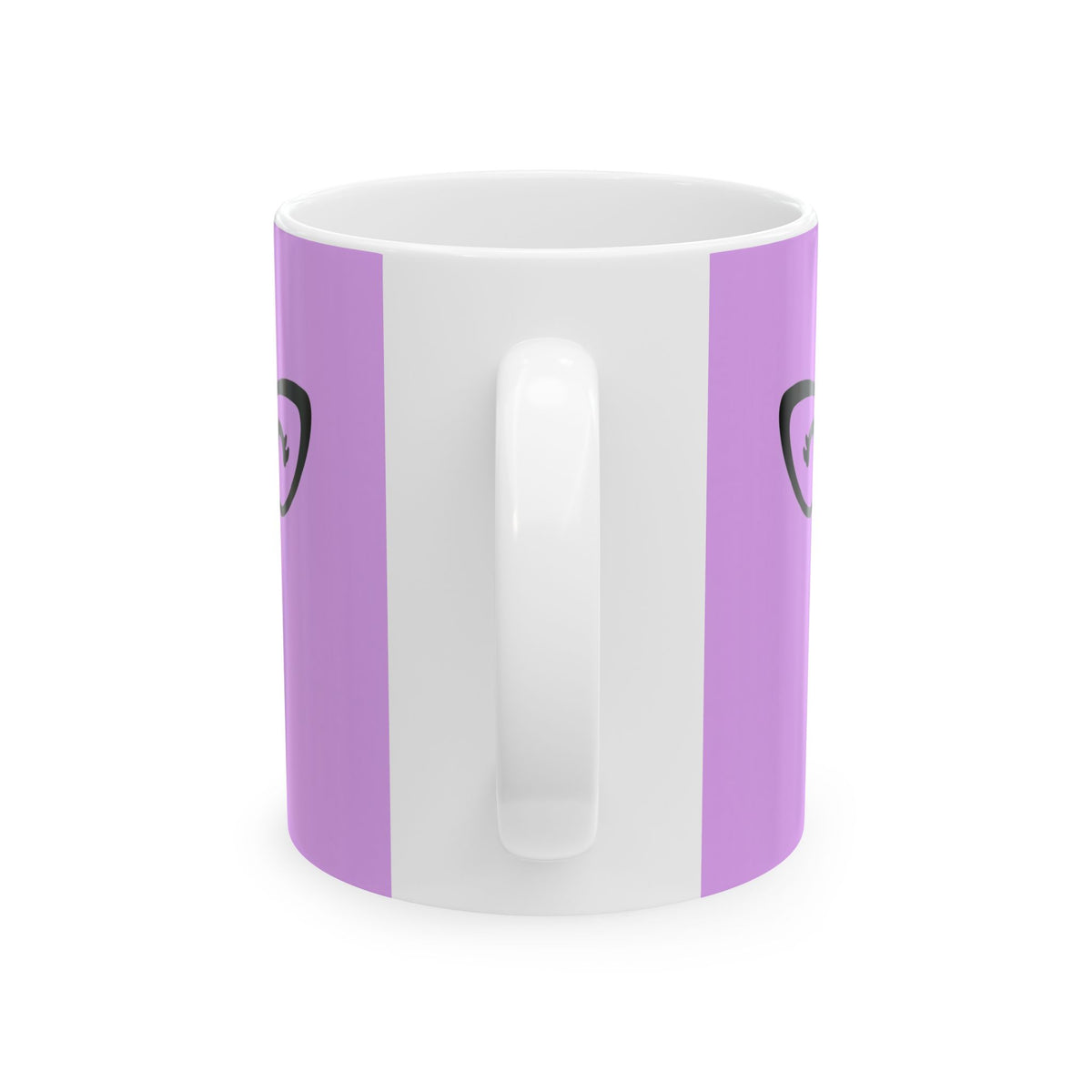 Smiley Glasses in Pink Mug (11oz)