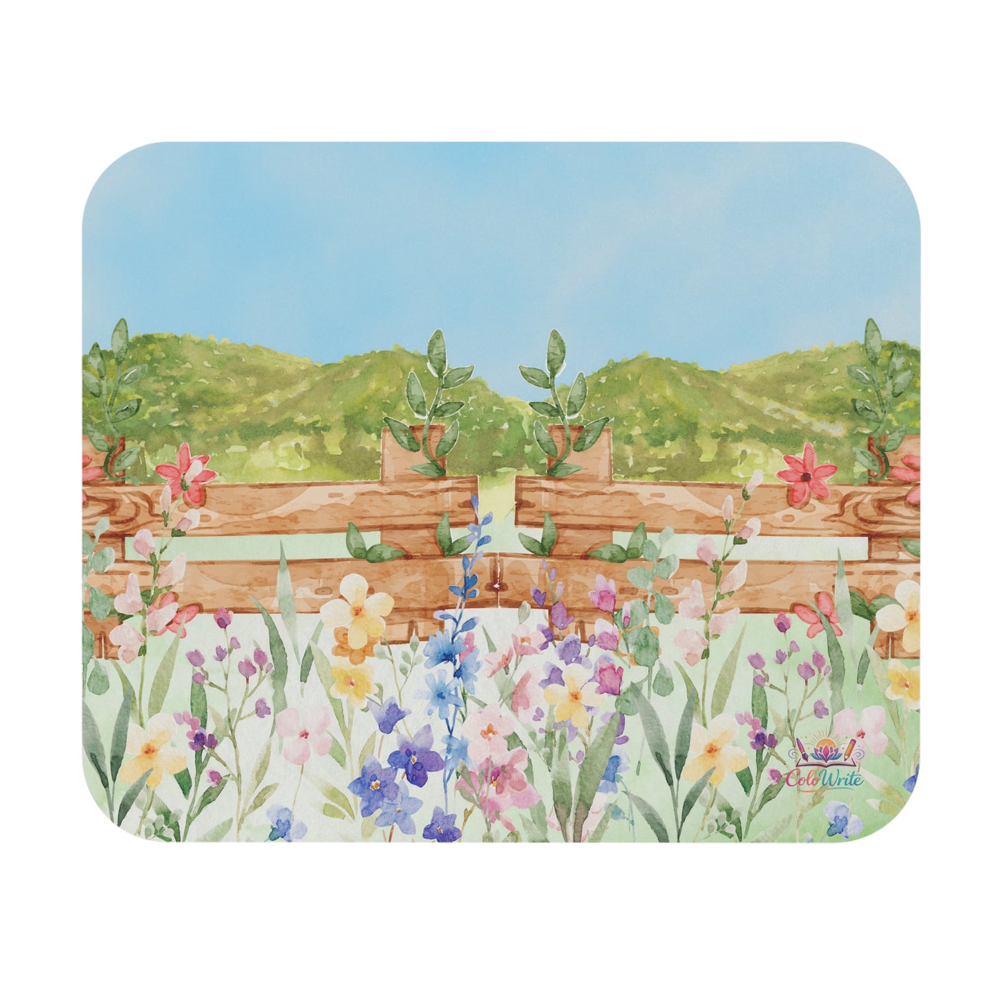 Floral Meadow — Mouse Pad