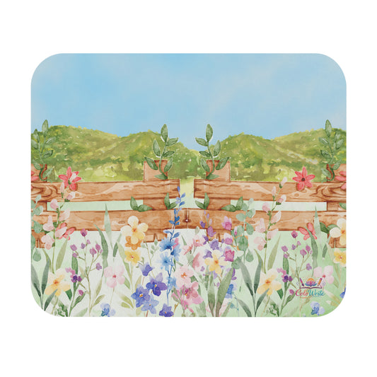 Floral Meadow — Mouse Pad