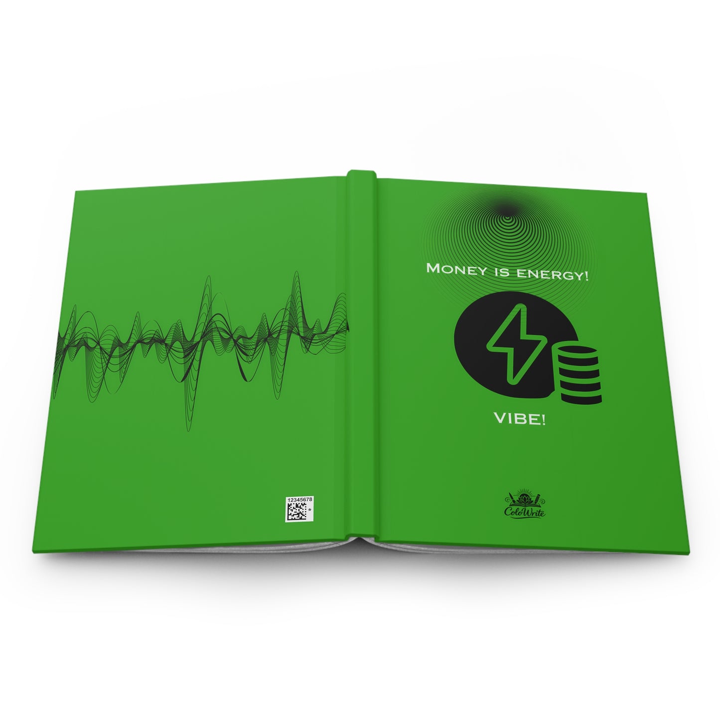 Money Is Energy — Hardcover Journal