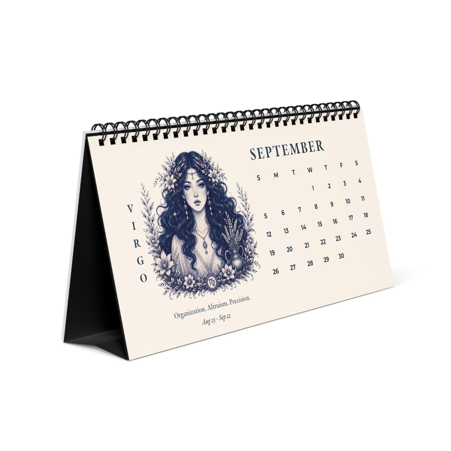 Zodiac — Desk Calendar (2027)