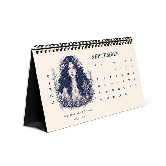 Zodiac — Desk Calendar (2027)