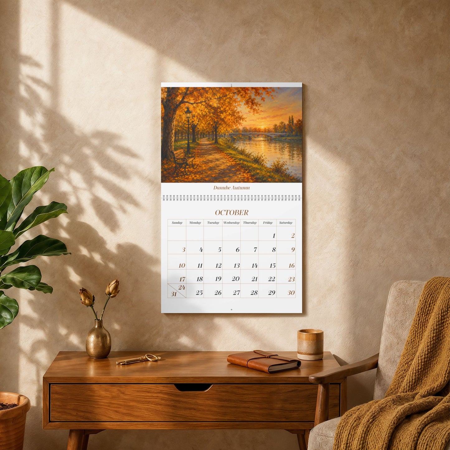 A year throughout Europe  — Wall Calendar