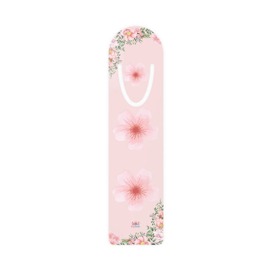 Floral Pink — Bookmark