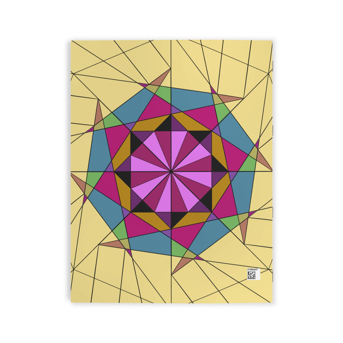 Chrometry (No.1) — Adult coloring book with geometric patterns & shapes