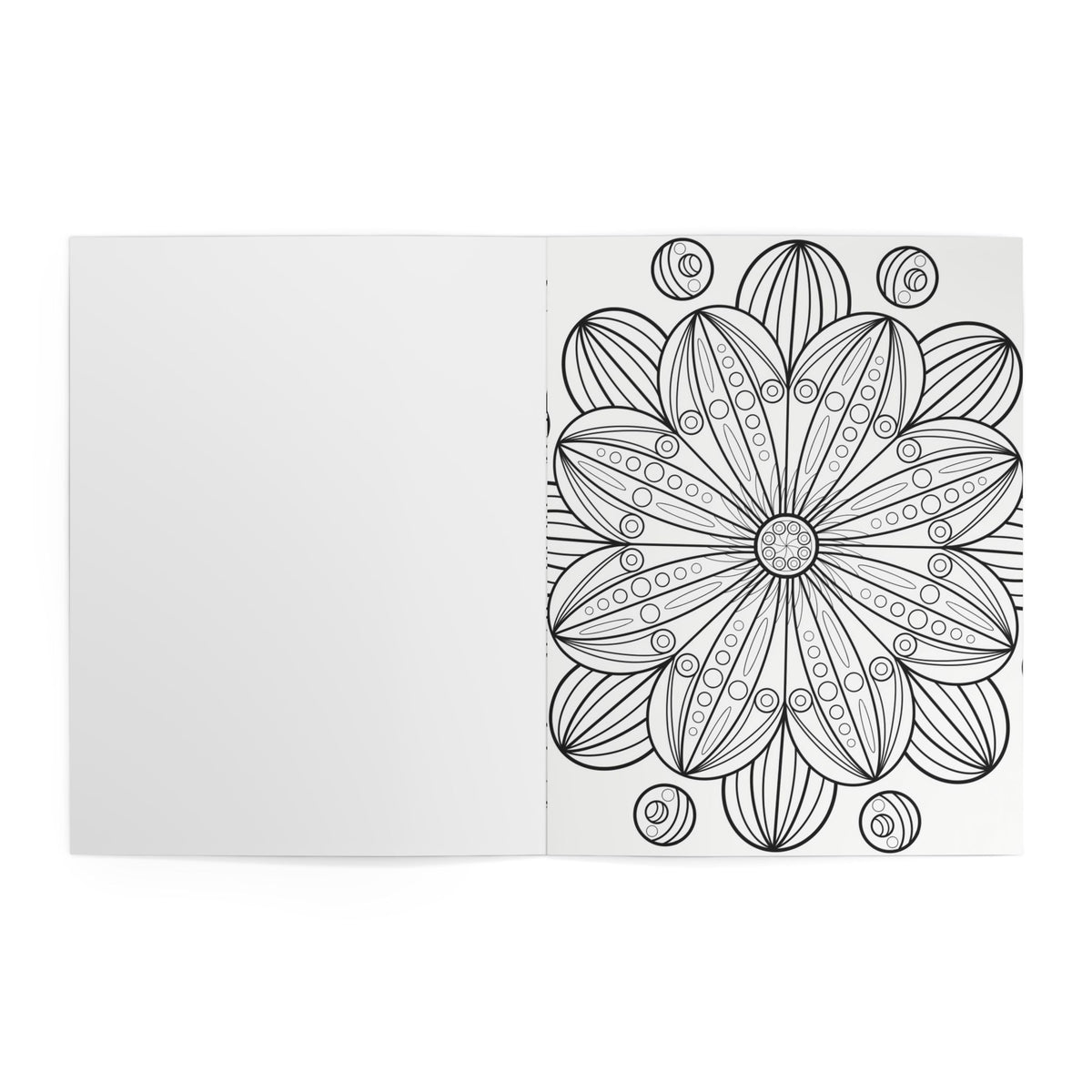 Chrometry (No. 3) — Adult coloring book with geometric floral-inspired patterns & shapes