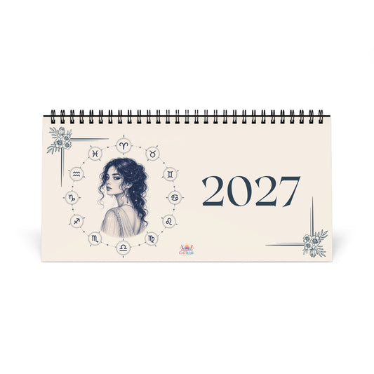 Zodiac — Desk Calendar (2027)