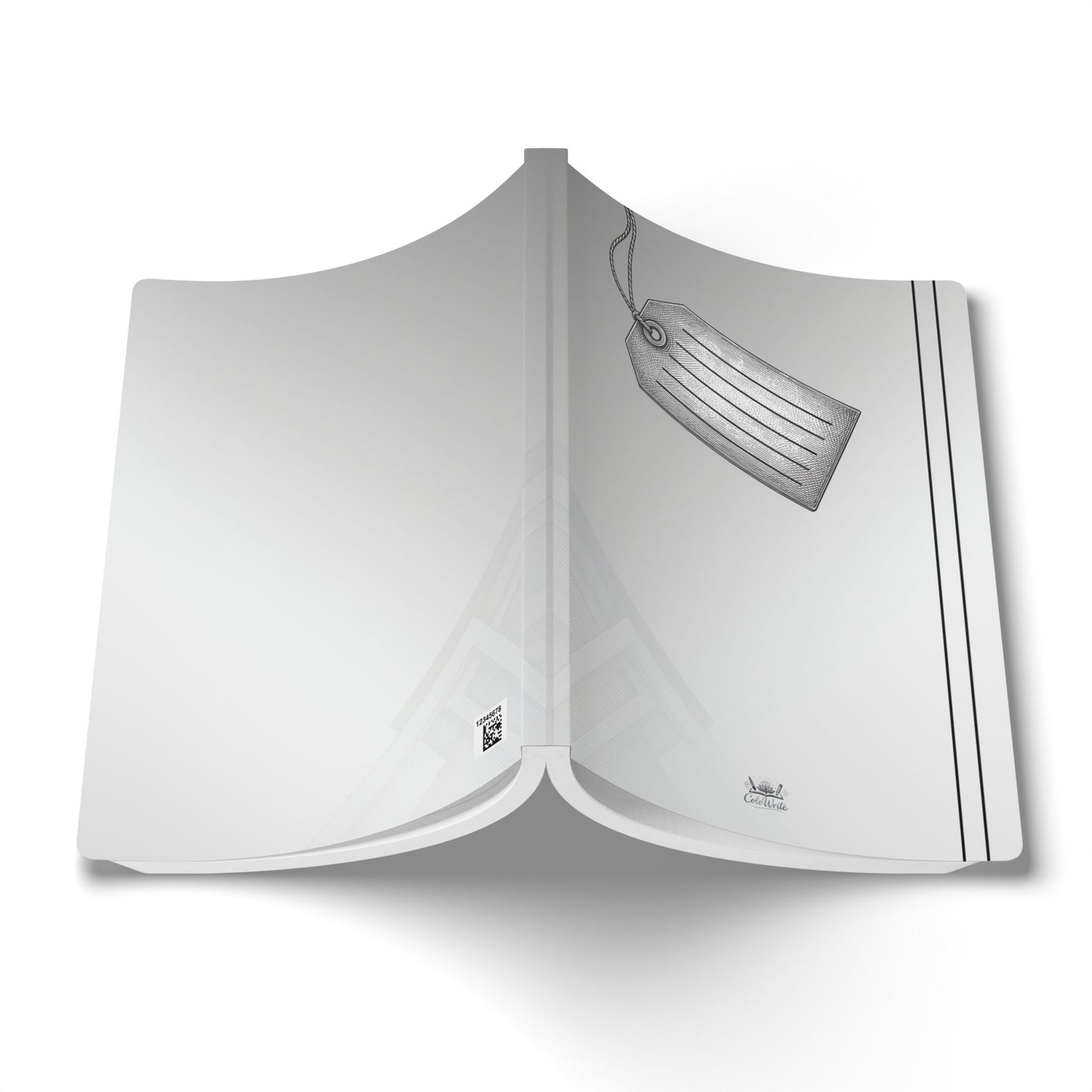 Gray Tag — Softcover Journal/Notebook