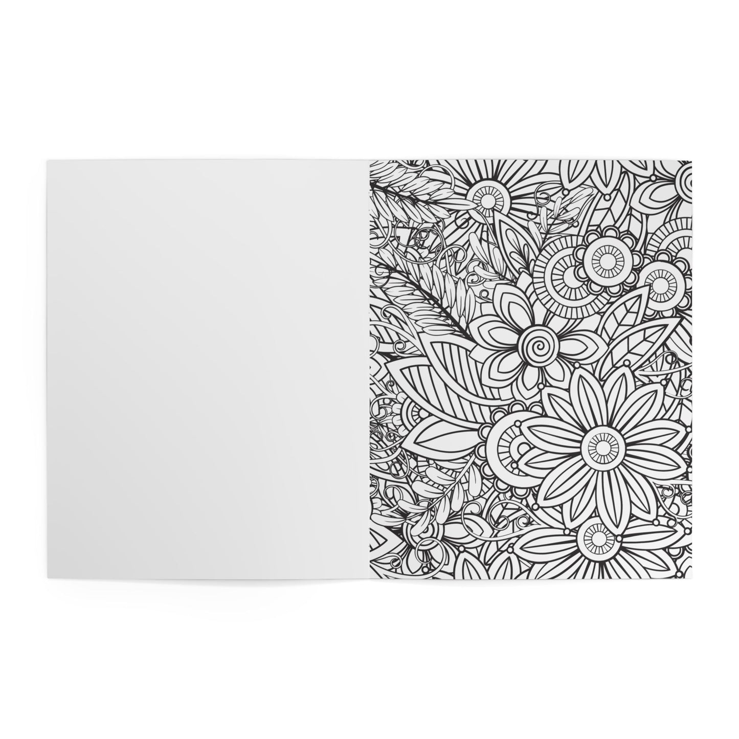 Floristique — Coloring Book for Adults