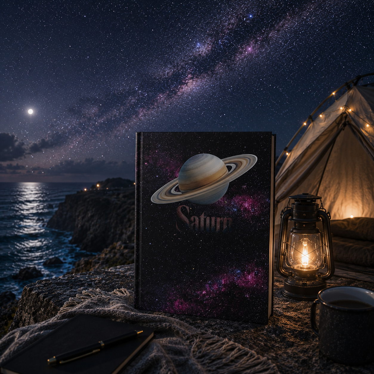Saturn — Hardcover Journal