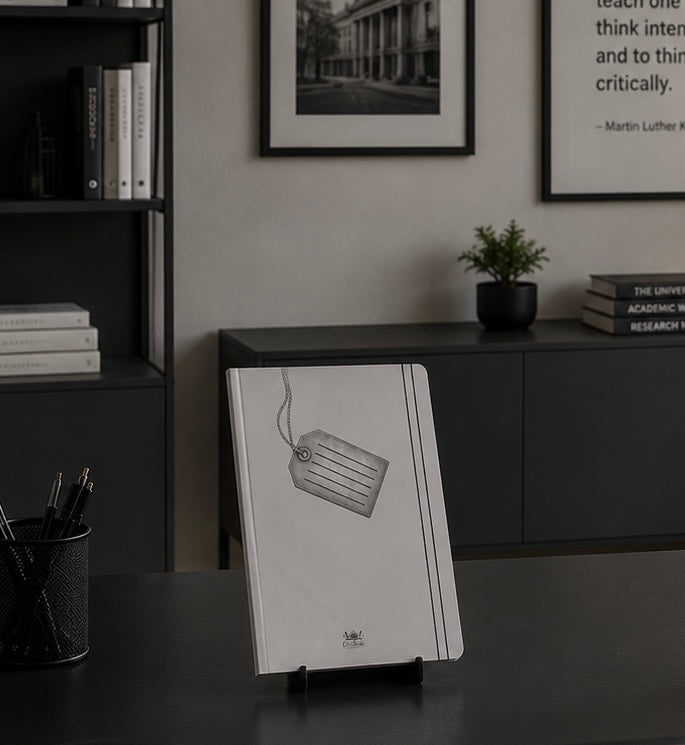Gray Tag — Softcover Journal/Notebook