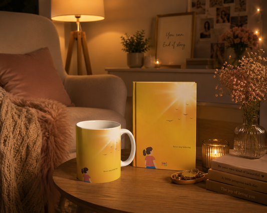 Never stop believing Mug (11oz)