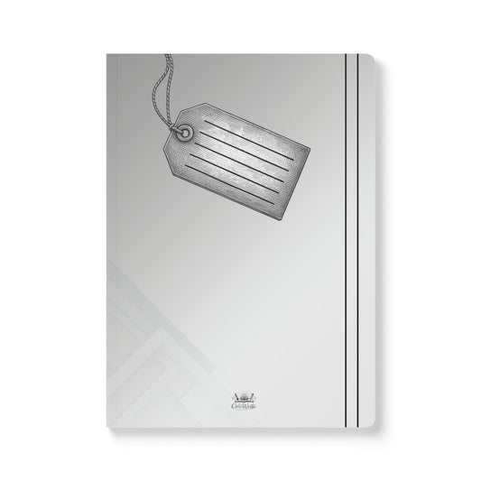 Gray Tag — Softcover Journal/Notebook