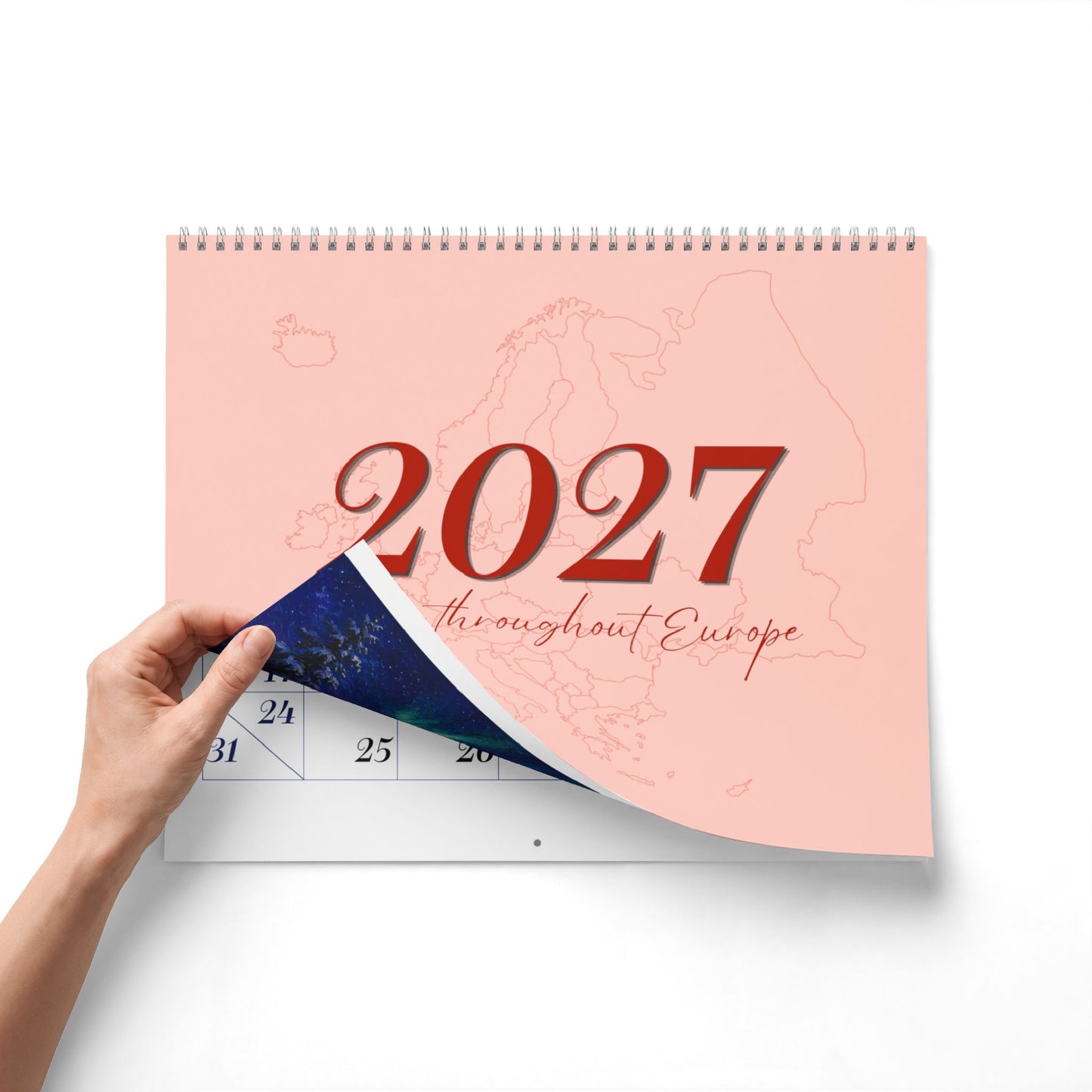 A year throughout Europe  — Wall Calendar