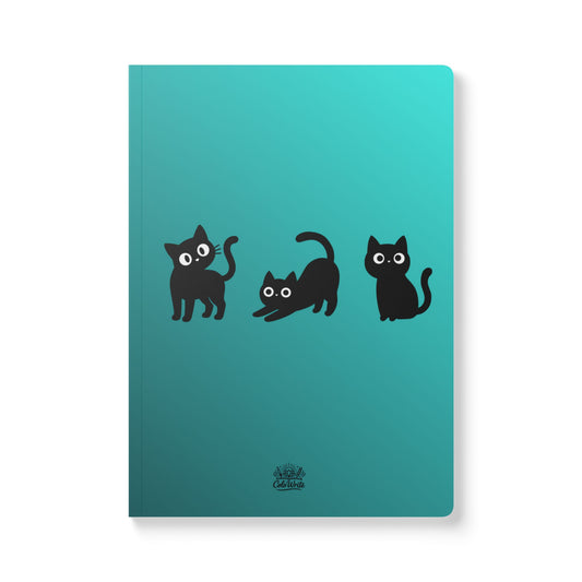 Because… Cats — Softcover Journal/Notebook