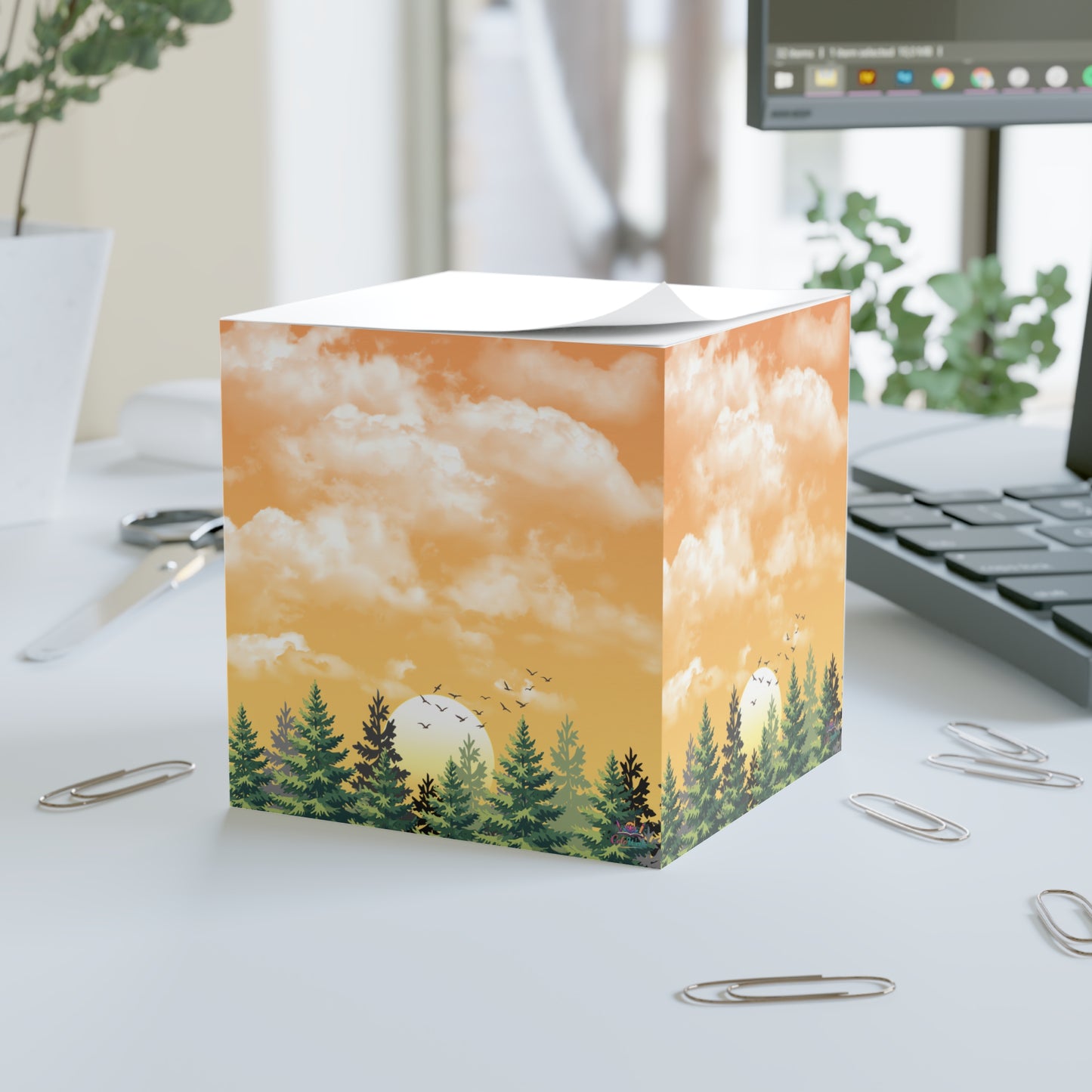 Forest Sunset — Sticky Notes (700pcs)