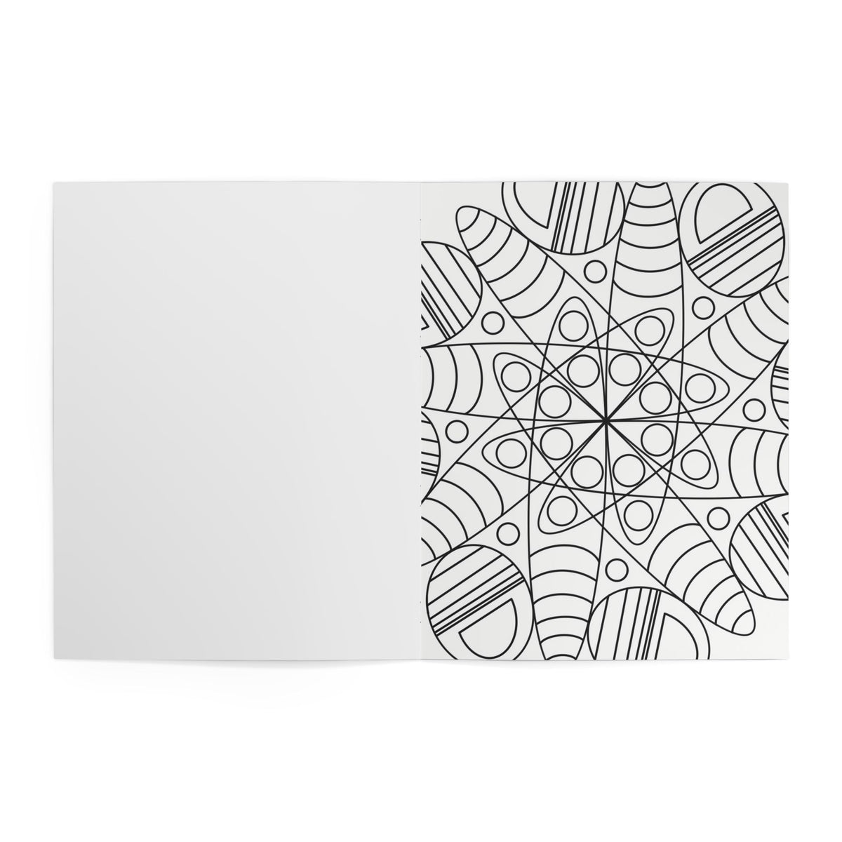 Chrometry (No. 2) — Adult coloring book with geometric patterns & shapes