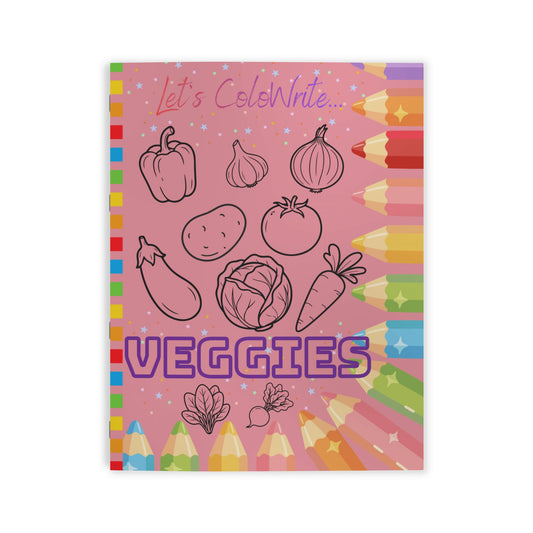 Veggies — Coloring Book for Kids (3-5y)
